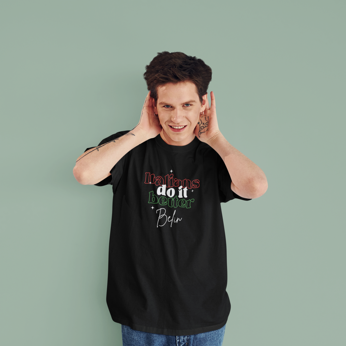 Italians Do It Better Belin - Dialetto Genovese - Unisex Classic Tee