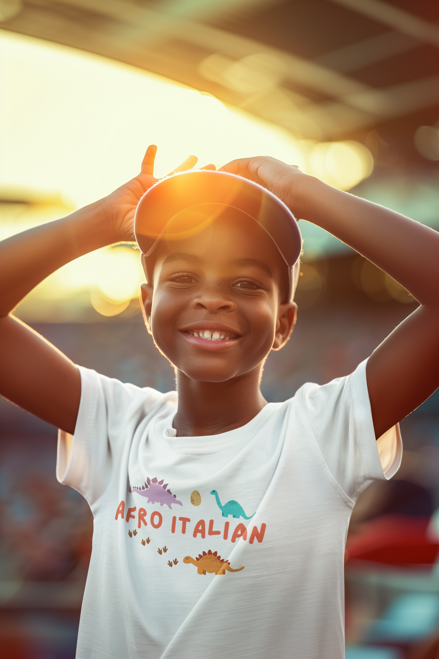 Afro Italian Toddler jersey t-shirt