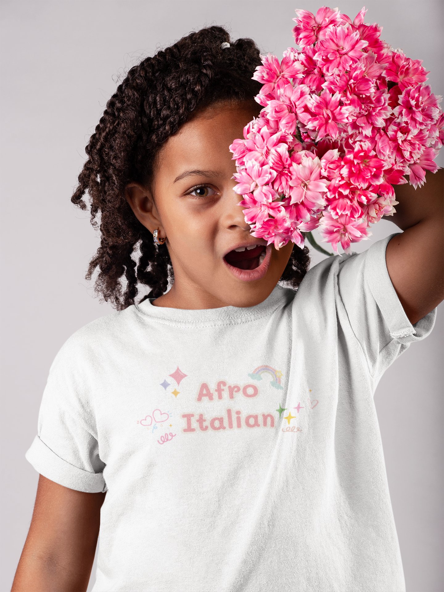 Afro Italian - Toddler jersey t-shirt