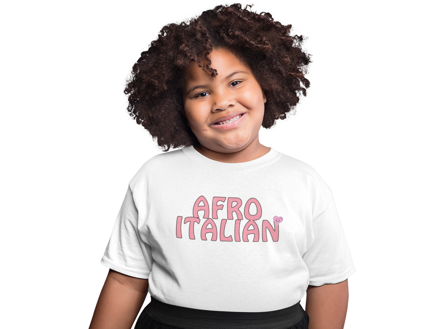 Afro Italian - Organic cotton kids t-shirt