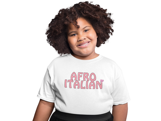 Afro Italian - Organic cotton kids t-shirt